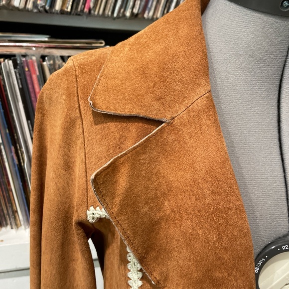 Retro leather jacket - Picture 3 of 7